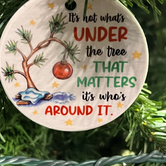 Christmas Ceramic Ornament - Picture 2 of 3